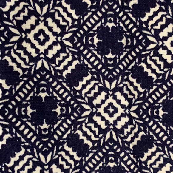 J Crew navy and white cropped pants sz 4 - Picture 2 of 7